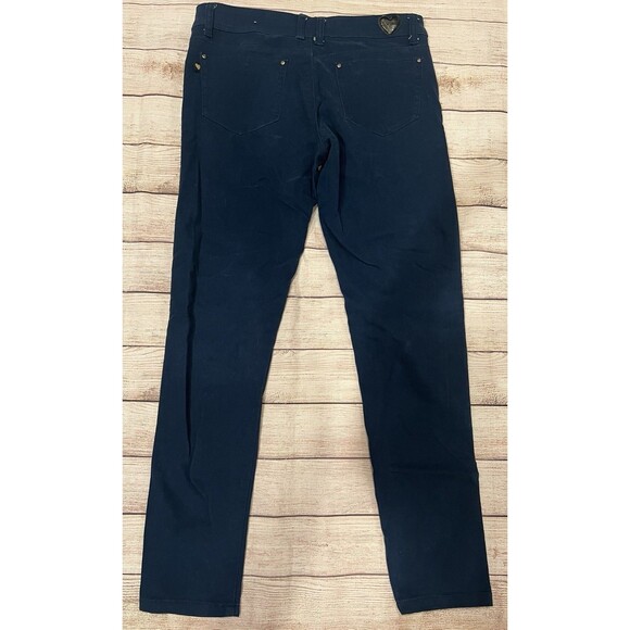 J Ceations Brand Teal Blue Skinny Jeans Denim Pants Size 13/14 - Picture 3 of 8